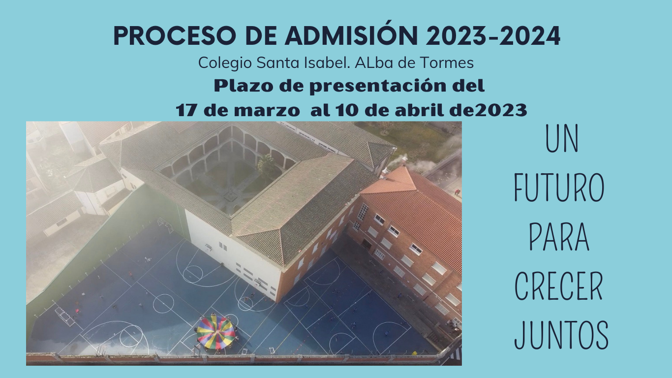 PROCESO DE ADMISIÓN 2023-2024