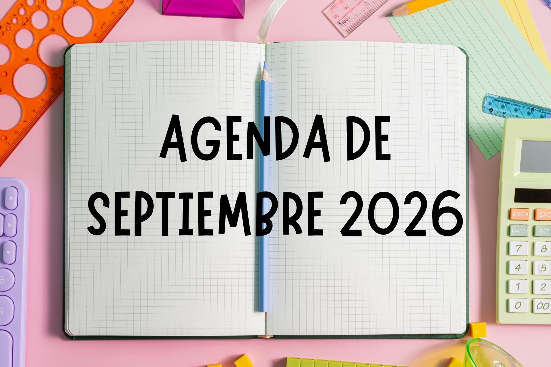 AGENDA MES DE SEPTIEMBRE 2026